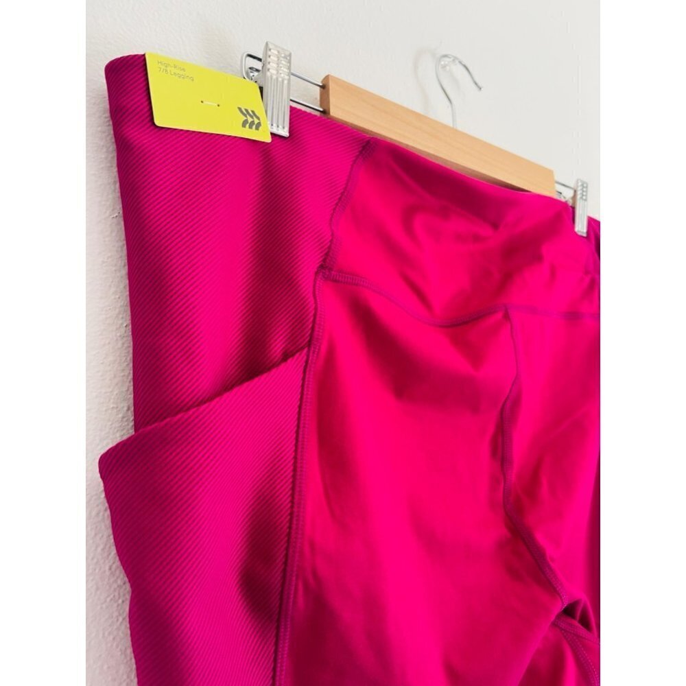 NWT All In Motion fuchsia leggings sz 2X - Picture 6 of 6